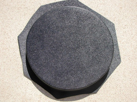 16"x2" ROUND PLAIN CONCRETE STEPPING STONE MOLD, MOULD- MAKE FOR PENNIES EACH image 1