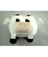  Minecraft Cow White Plush Toy Stuffed Animal 6” Cube Block - $14.99