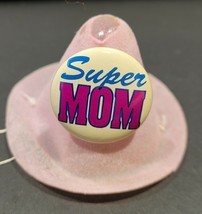 Vintage Thomas Dam Troll Super Mom Hat Accessory. Hat and Pin Only. - $11.30