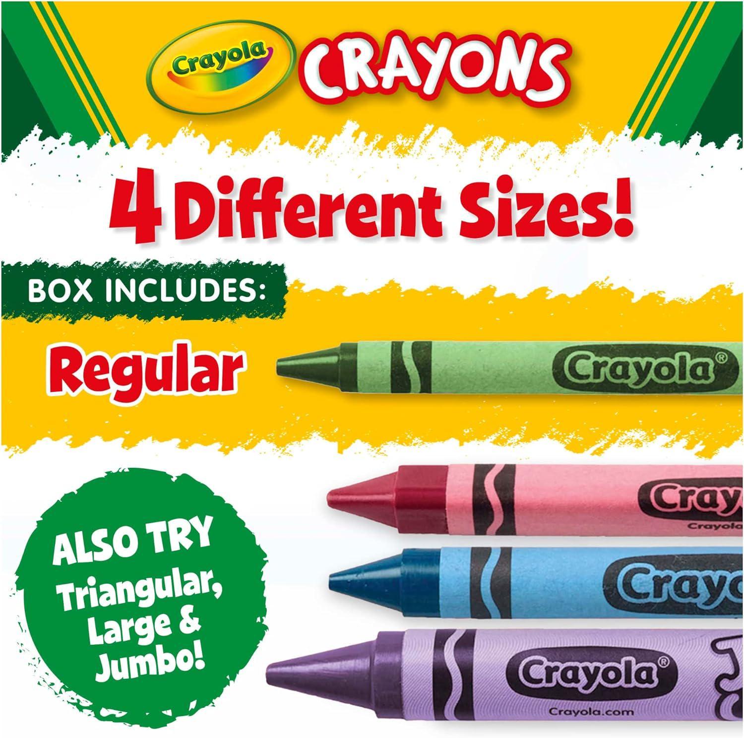 Tiny Land Toddler Crayons, 16 Colors Non Toxic Washable Jumbo Crayons  Markers for Boys & Girls, Easy to Hold Large Crayons for Kids With A  Coloring