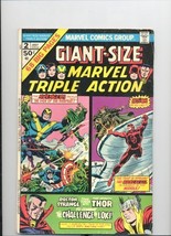 Giant Size Marvel Triple Action #2 Vol 1 [Comic] by Stan Lee &amp; Don Heck - $19.99