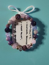 Zen & Zing  Handmade Gemstone Beads Bracelet , Women Stretch Bracelet , stretch - $15.00