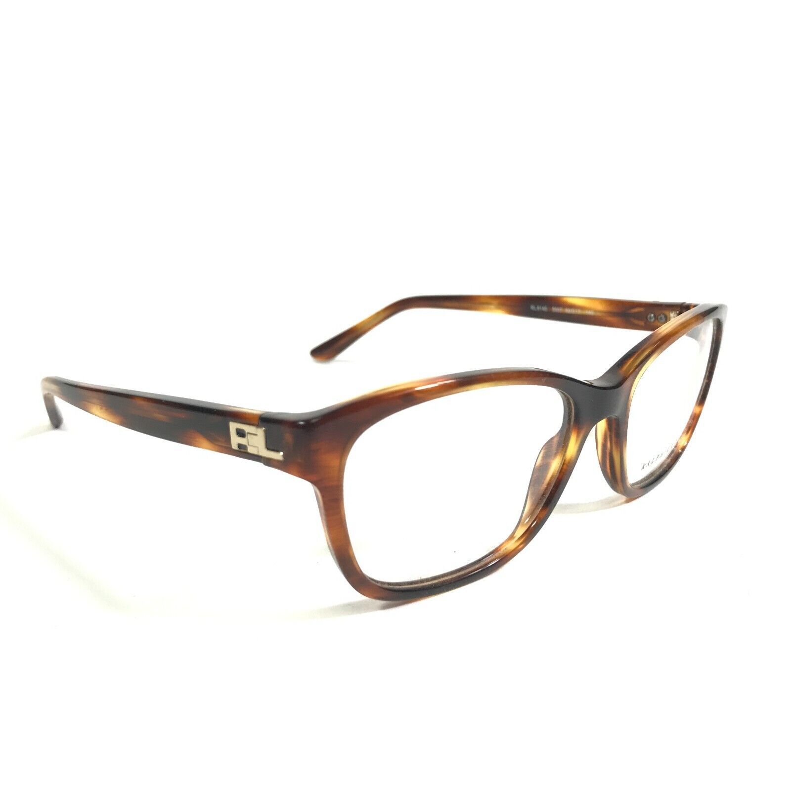 Ralph Lauren Eyeglasses Frames RL 6140 5007 Brown Horn Square Full Rim