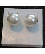 Pearl Earring Pierced Ears - $4.75