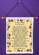 A Dog&#39;s Prayer (Male Owner} - Personalized Wall Hanging (816-1) - $19.99