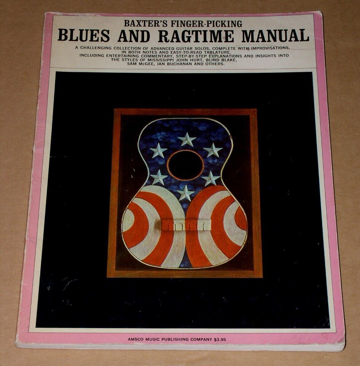 Baxter's Finger Picking Blues And Ragtime Guitar Instruction Book