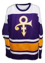 Any Name Number Prince Musician Hockey Jersey Purple Any Size image 4