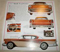 1957 Buick Roadmaster2 dr ht car print (bronze & white) - $6.00