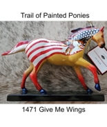 Painted Ponies Give Me Wings #1471 Artist Kathy Morrow Retired 2005 - $26.99