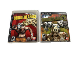 PS3 Borderlands 1 & 2 - Playstation 3 - Disc + Book + Case - $11.99