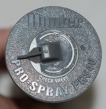 Hunter Pro Spray PRS40CV Sprinkler Body 4 Inch Check Valve Gray Top image 2