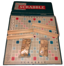Scrabble Board Game Vintage 1955 Original Made in England Spear&#39;s - $17.12