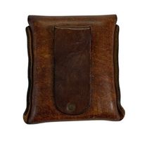 Vintage Handmade Leather Bag Waist Belt Hip Bum Travel Fanny Pouch Utility image 4