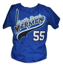 Kenny Powers Myrtle Beach Mermen Eastbound And Down Tv Baseball Jersey Any Size image 1