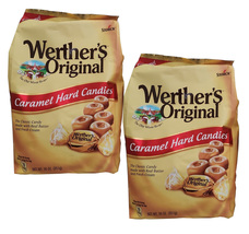 2 Packs  Werther&#39;s Original CARAMEL HARD CANDIES 30oz each Bulk Candy - $30.83