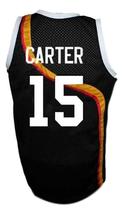 Vince Carter #15 Roswell Rayguns Basketball Jersey Sewn Black Any Size image 2