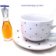 Old Version*Vivid*By Liz Claiborne EDT Spray 1 oz + Free Latte Cup With Saucer - $72.26