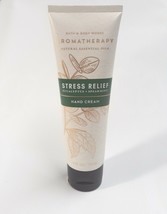 (1) Bath &amp; Body Works Stress Relief Aromatherapy Hand Cream 4 oz. - $10.35