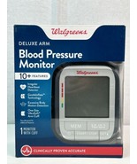 New Walgreens Deluxe Arm Blood Pressure Monitor 10 + Features - NEW IN BOX - $19.79