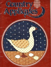 Designs by Gloria and Pat Country Appliques Vol 1 1984 Cross Stitch Patt... - $5.68