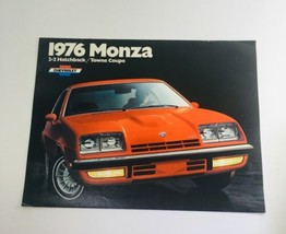 Vintage 1976 Monza 2+2 Hatchback / Towne Coupe Chevrolet 2-Door Sedan Brochure - $6.37