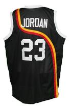 Michael Jordan Roswell Rayguns Basketball Jersey New Sewn Black Any Size image 2
