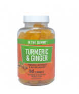 IN THE GUMMY Turmeric &amp; Ginger Dietary Supplement - 90 Gummies vegeteria... - $23.99