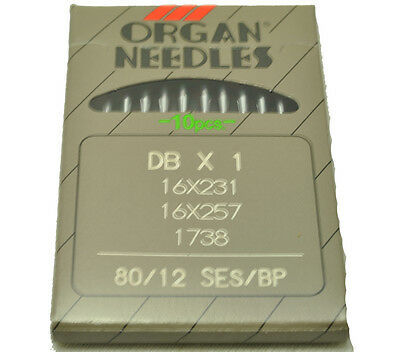 Primary image for Organ Industrial Sewing Machine Needles 80/12 (16X231BP-80)