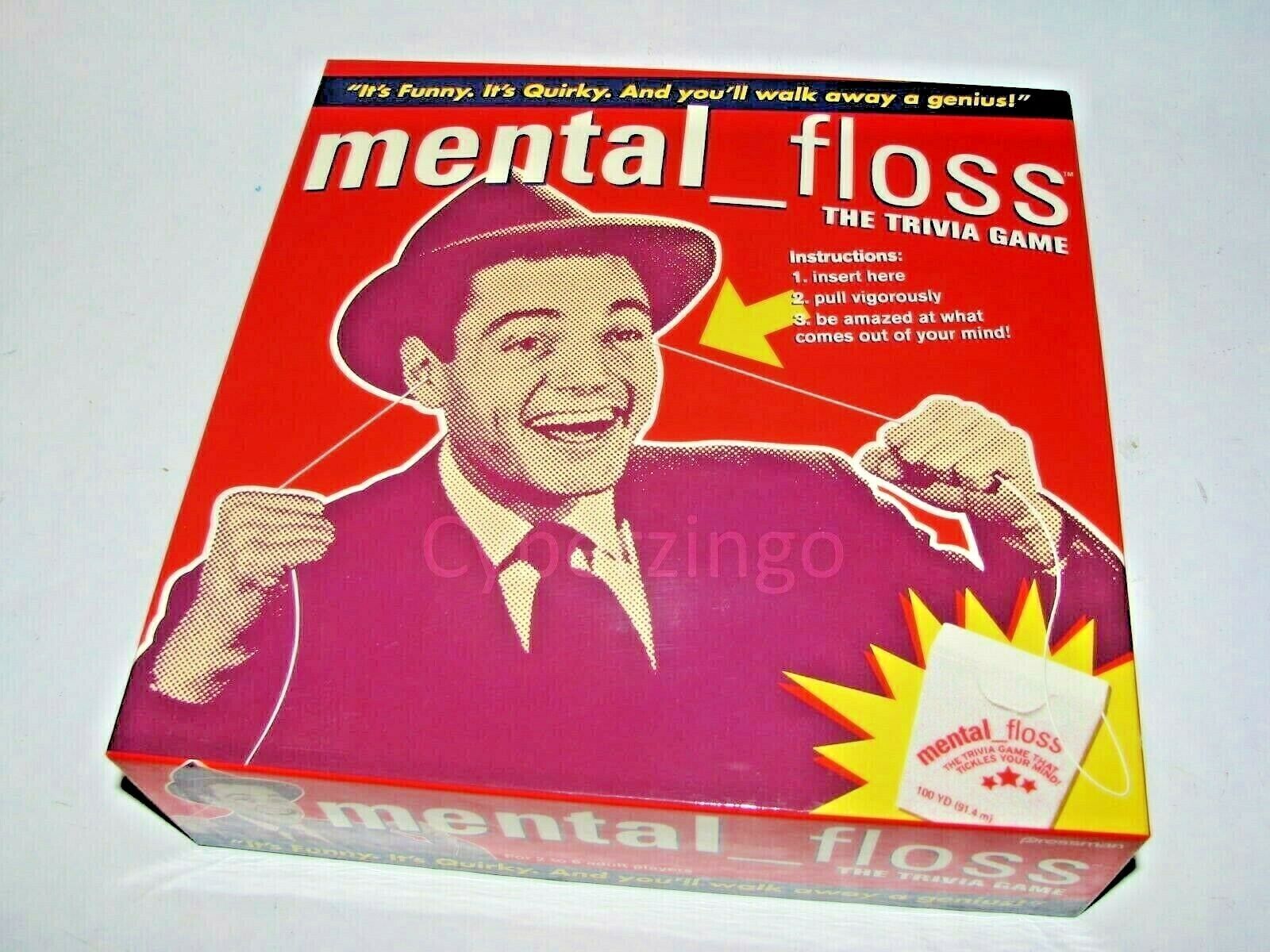 Mental Floss The Trivia Game Funny And Quirky Pressman 100% Complete 3638 - $11.77