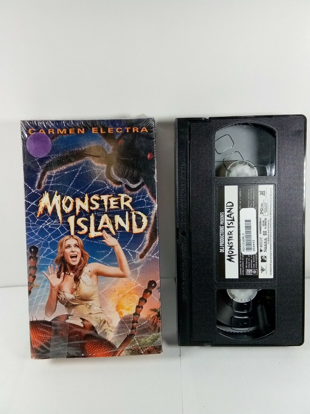 Monster Island Vhs Rare Horror Cult Gore Camp Sleaze Sci Fi Carmen Electra Mtv Vhs Tapes