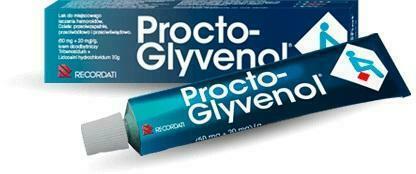 Procto Glyvenol 10 Suppositories Local Relief Hemorrhoids Treatment  Hemorrhoides