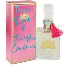 Peace Love and Juicy Couture Perfume EDP Spray 3.4oz 100 mls New Women - $29.69