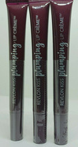 Lot of 3 Revlon Kiss Plumping Lip Crème #545 Rich Bordeaux  SEALED - $12.82