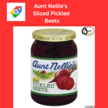 Aunt Nellie&#39;s Sliced Pickled Beets, 16 oz (Pack of 4) Glass Jars - $16.26