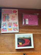 Lot of Hallmark Pink Thank You Lang Bringing in Cranberries Note Cards & Vintage - $11.29