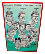 2000 AMADEE Wohlschlaeger Lithograph 16x24.5&quot; 317/1500 St. Louis Cardinals - $129.99