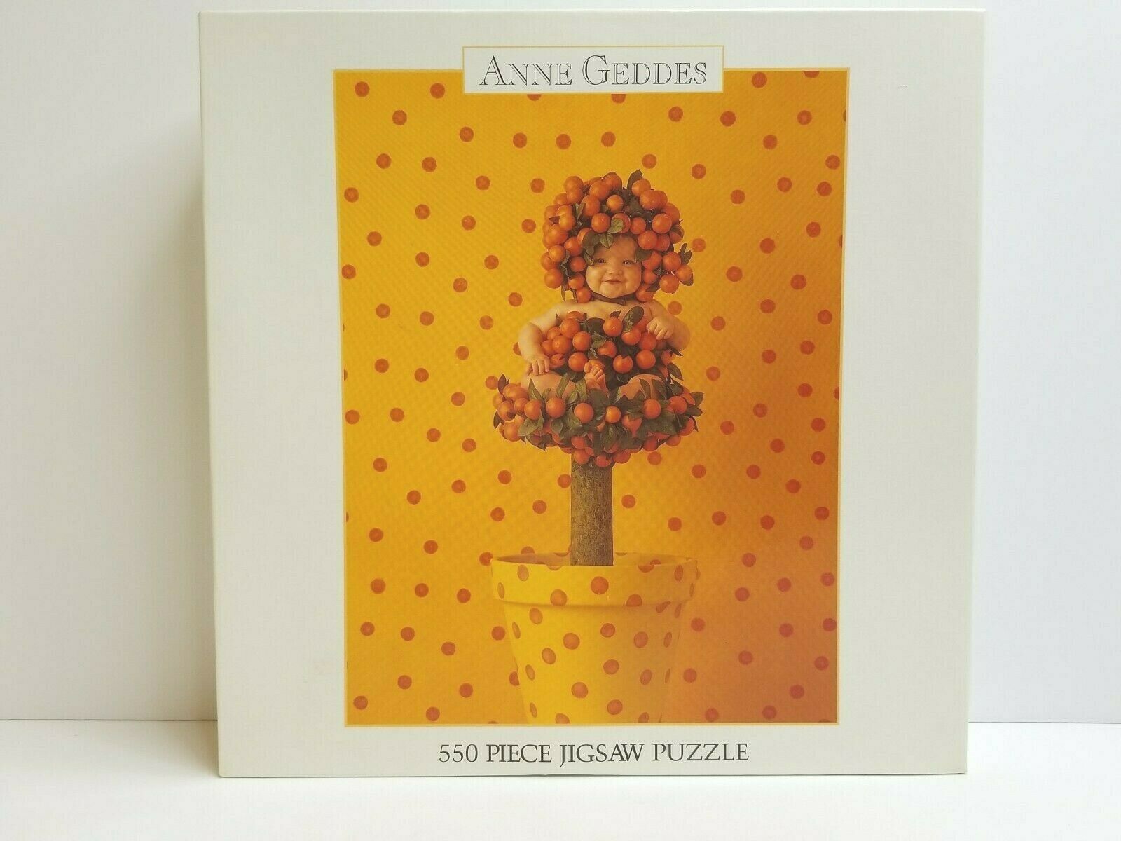 Anne Geddes 550 Pc Ceaco VTG 1997 Puzzle Unique Baby Photograghy Funny Gift NEW - $25.73
