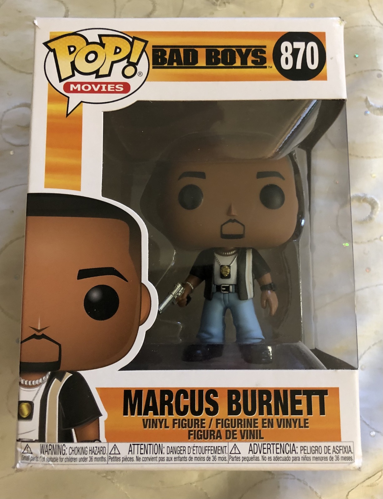 Funko Pop! Movies: Bad Boys - Marcus Burnett Action Figure 870 - Funko