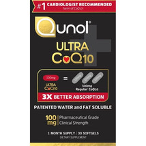 Qunol Ultra CoQ10 Softgels (30 Count)  Exp 2025 - $14.35