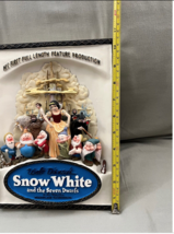 Disney Parks Snow White Sculpted 3D Movie Poster NEW iN BOX RETIRED image 3
