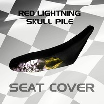 Fits Honda Cr250 1992-96 Yellow Lightning Skull Pile Seat Cover #M203558 - $31.90