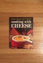 Vintage 1966 Better Homes and Gardens Cooking with Cheese Cookbook- hardcover