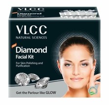VLCC Diamond Facial Kit For Skin Polishing & Purification Skin Care 50gm+10ml - $18.99