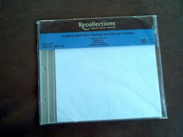  Creative Memories 12x12 Calendar Pages Refill RCM-12CL White