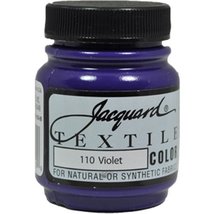 Jacquard Products Jacquard Textile Color Fabric Paint, 2.25-Ounce, Violet - $3.95