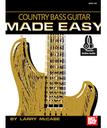 Country Bass Guitar Made Easy by Larry McCabe - $16.99