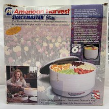 Nesco Snackmaster Vision AMERICAN HARVEST 4Try Food Dehydrator