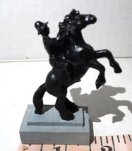 Lemax Mini Christmas Figurine Horse Rider Monument VTG Christmas Village... - $19.75