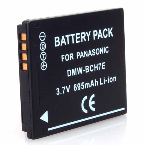 replacement battery for panasonic dmw-bch7/bch7e/bch7pp