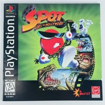 Spot Goes to Hollywood PlayStation 1 PS1 1996 Game Case Manual Complete CLEAN - $39.57